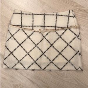 Gianfranco FERRE Jeans Wool Skirt with Mink